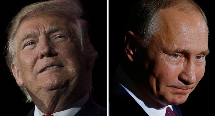 US President Trump holds first official phone call with Russian President Putin 